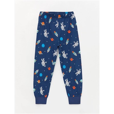 LC Waikiki Bisiklet Yaka Baskılı Uzun Kollu Erkek Çocuk Pijama Takımı, LCW Kids                                            
                                            Bisiklet Yaka Baskılı Uzun Kollu Erkek Çocuk Pijama Takımı