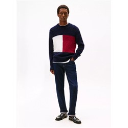 Indigo Wash Straight Jean