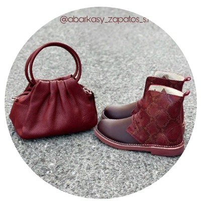 Ab. Zapatos 27025 serpiente Burdeos + PELLE · LUX Burdeos АКЦИЯ