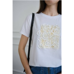 Футболка с  3D элементами  PREMIUM COTTON