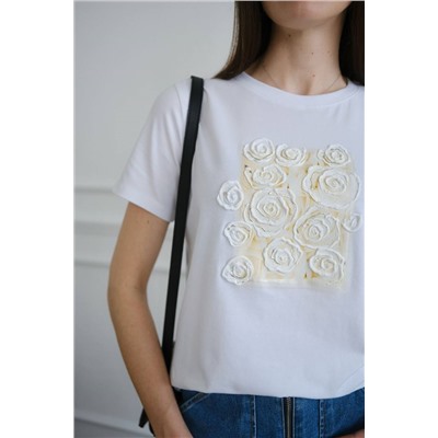 Футболка с  3D элементами  PREMIUM COTTON