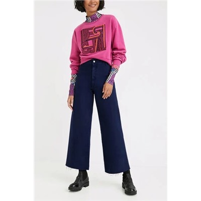 Vaquero culotte cropped