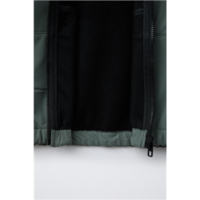 CAZADORA TÉCNICA FORRADA CAPUCHA WATER REPELLENT