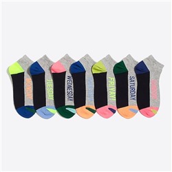 Days-of-the-week socks three-pack