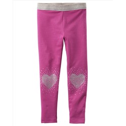 Glitter Heart Leggings