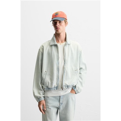 CAZADORA DENIM OVERDYED