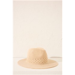 Sombrero algodonero trenzado brillo