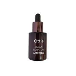 [Miniature] Black Signature Ampoule, Миниатюра Премиальная ампула с муцином чёрной улитки