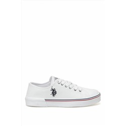 U.S. Polo Assn. Penelope Converse Su Geçirmez Beyaz Unisex Sneaker PENELOPE