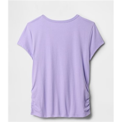 Kids Ruched Gap Logo T-Shirt