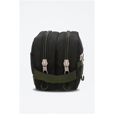 Estuche Luca Negro y caqui