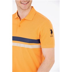 Erkek Turuncu Polo Yaka Tişört