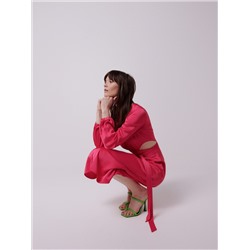 Kleid mit hohem Viskoseanteil