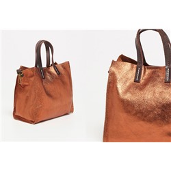Bolso de piel Coti Marrón