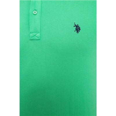Erkek Elma Yeşili Basic Polo Yaka Tişört