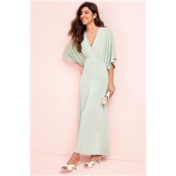 Midikleid mit weiten Ärmeln