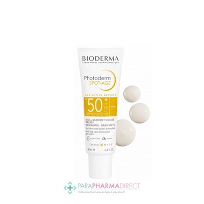 Bioderma Photoderm Spot-Age Anti-Tâches Anti-Rides SPF50+ 40ml