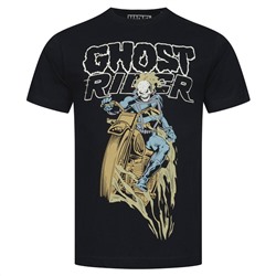 Ghost Rider MARVEL Herren T-Shirt FBMTS790BLK