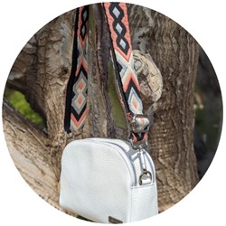 AB.Z · Pelle · 21-18 (440) Blanco - CINTURON BOLSOS (150)-6 (4) АКЦИЯ