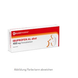 Ibuprofen AL akut 400 mg Filmtabletten
