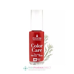 Poderm Vernis Color Care Rouge Allure 8 ml