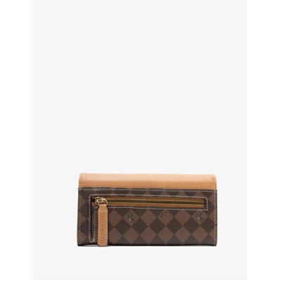 DIAMOND LARGE FLAP WALLET