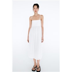 VESTIDO MIDI COMBINADO