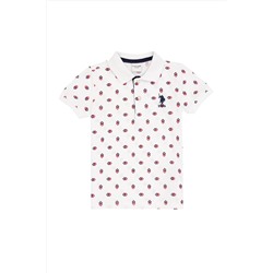 U.S. Polo Assn., Beyaz Erkek Çocuk T-Shirt