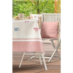 Mavel Pvc Masa Örtüsü - Bej - 140x140 cm