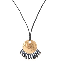 Damen Kette mit großem Anhänger