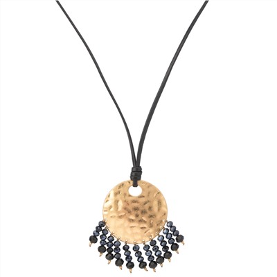 Damen Kette mit großem Anhänger