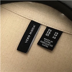 Ver*o Mod*a  женская рубашка из ткани, которая намного мягче обычного хлопка
