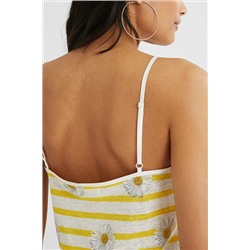 Camiseta tirantes margaritas