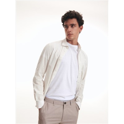 Chinohose mit Slim-Fit