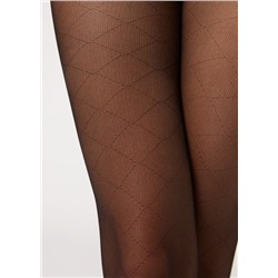 Netzstrumpfhose mit Rautenmuster Eco