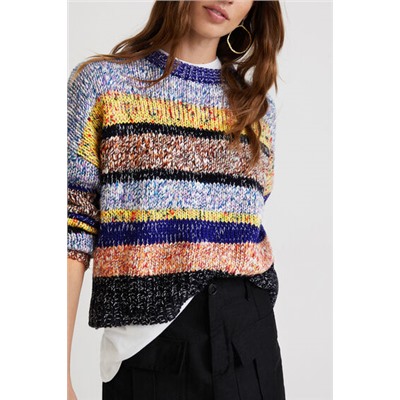 Jersey tricot jaspeado