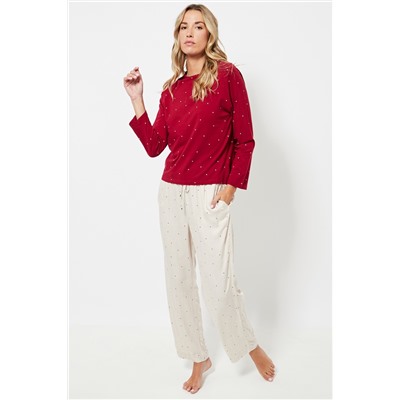 Camiseta de pijama - Rojo