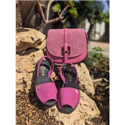Ab. Zapatos 3106-8 magenta+PELLE · 2704 fuxia АКЦИЯ