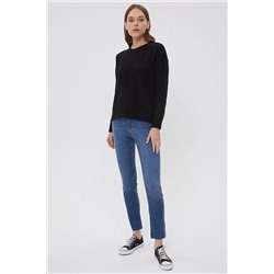 Lee Cooper Kadın Dora O Yaka Kazak Siyah 211 LCF 241002