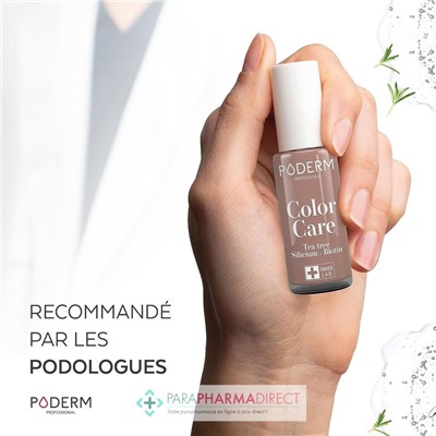 Poderm Vernis Tea Tree Color Care Taupe n°141 8ml