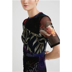 Vestido slim midi