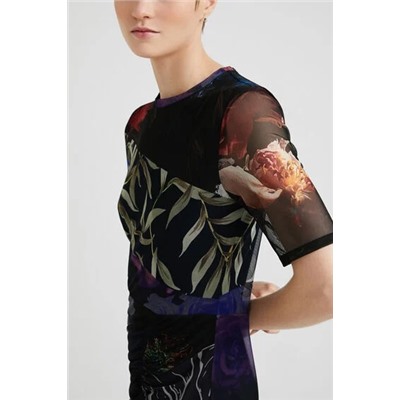 Vestido slim midi