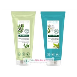 Klorane Cupuaçu Crème Douche Nutritive Lait d'Amandier + Gel Douche Nutritif Eau de Tiaré 2x200mlLot  × 2