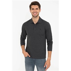 Pierre Cardin Antrasıt Melanj Erkek Sweatshirt G021GL082.000.1372124