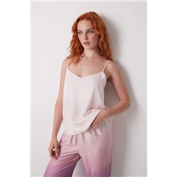 Set pijama largo satén degradado