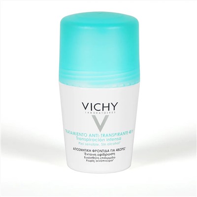Vichy Desodorante bola regulador 48 h Transpiración intensa 50 ml