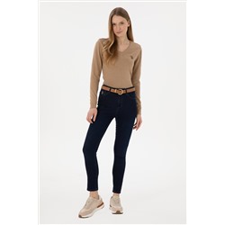 Kadın Mavi Skinny Fit Jean Pantolon