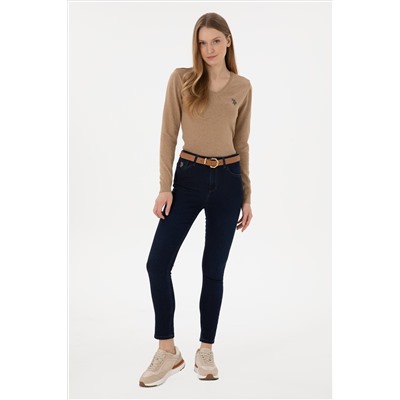 Kadın Mavi Skinny Fit Jean Pantolon