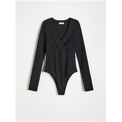 Body Aus Ripp-Jersey