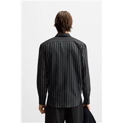 CAMISA SEMITRANSPARENTE RAYAS